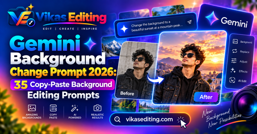 Gemini Background Change Prompt 2026